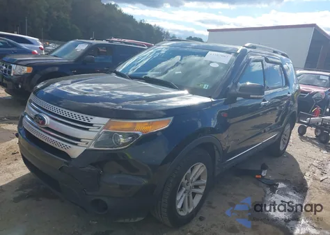 2013 Ford Explorer Xlt из США, поврежденный, VIN 1FM5K8D83DGC59170